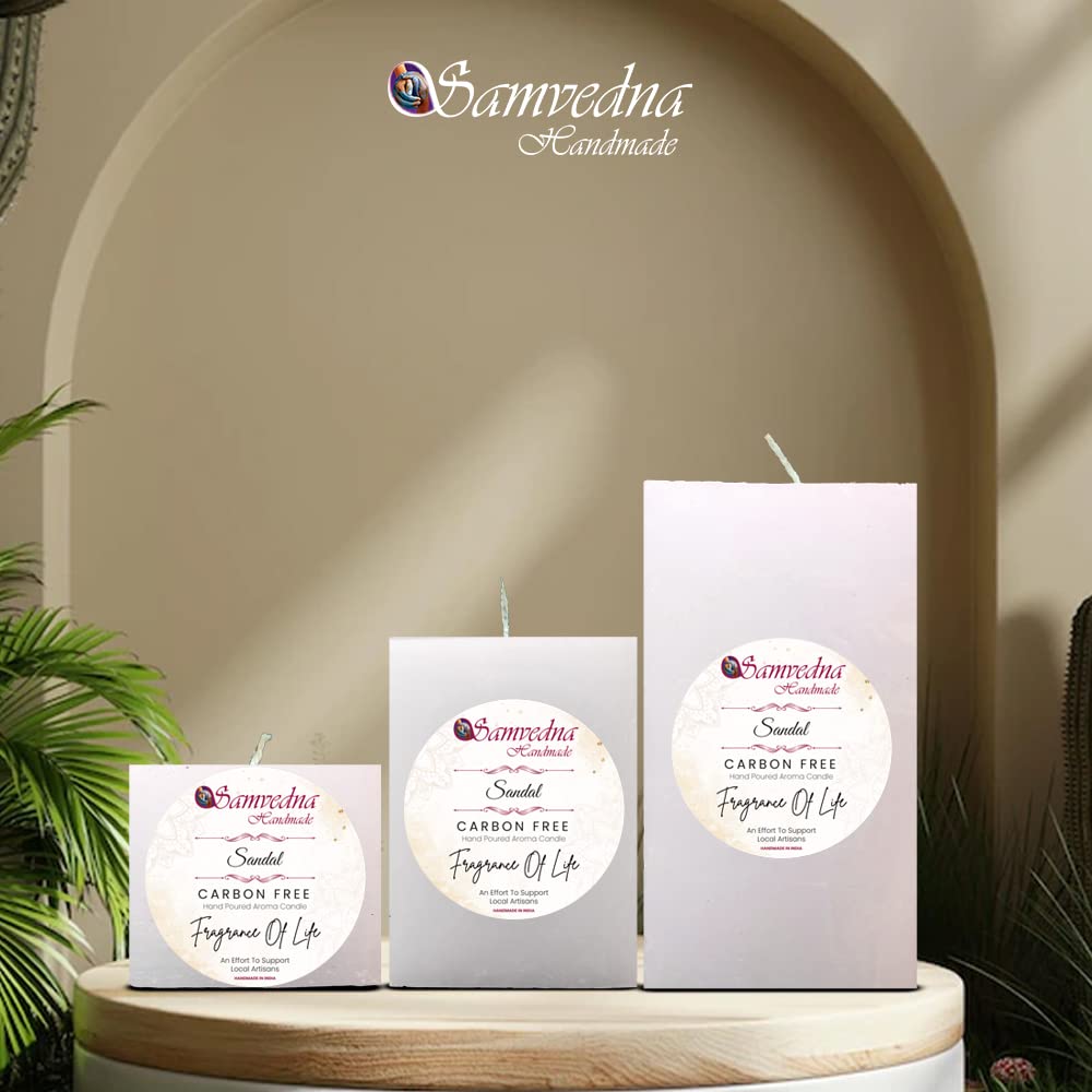 Set of 3 Square SOYA Candles