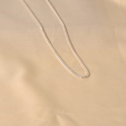 Ranbir Silver Chain 20"