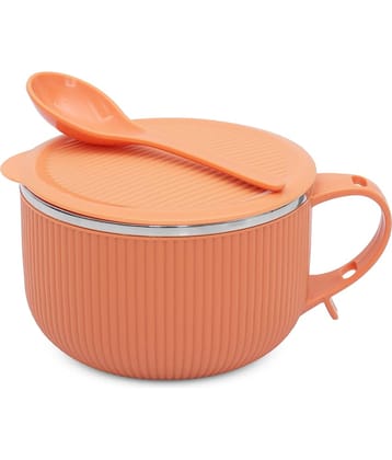 Jaypee Plus RIBTOK Mug Bowl Solid Plastic Soup Mug 900 mL ( Pack of 1 )