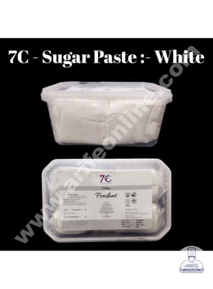 7C Fondant - White (1 KG)