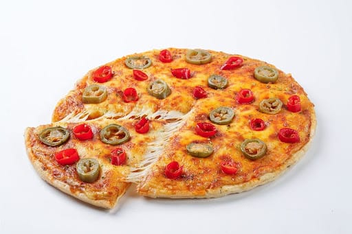 Fiery Hot Paprika & Jalapeno Medium Pizza