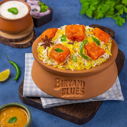 Fiery Paneer 65 Biryani Handi