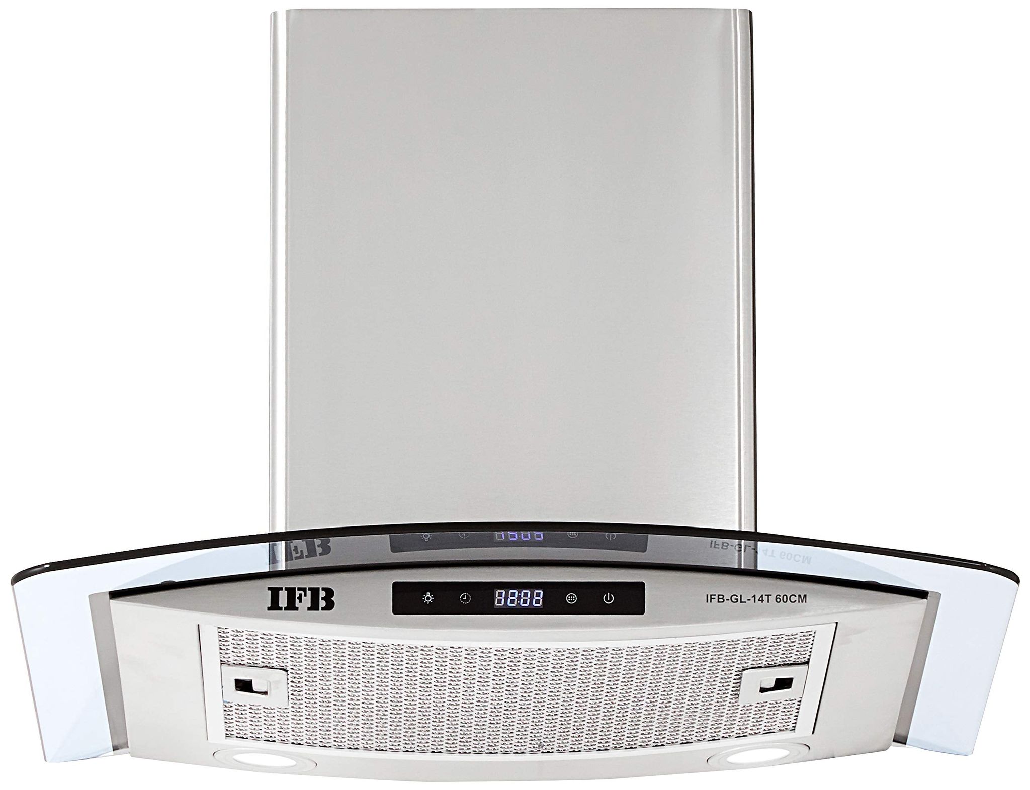 IFB 60cm 1050 m3/hr Chimney (GL 14T, 1 Cassette Filter, Touch Control, Silver) IFB 60cm 1050 m3/hr Chimney (GL 14T, 1 Cassette Filter, Touch Control, Silver) - Silver