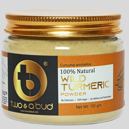 100% Natural Wild Turmeric Powder 100 g-Pack of 1