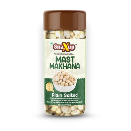 SnaXup Mast Makhana Plain Salted 40Gm