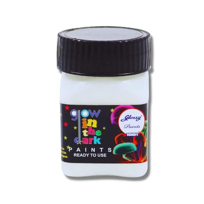 1001 Glow in the Dark Paint - Green Night Glow, Long Lasting, Fast Drying, Ready to Use - 1x50 gms