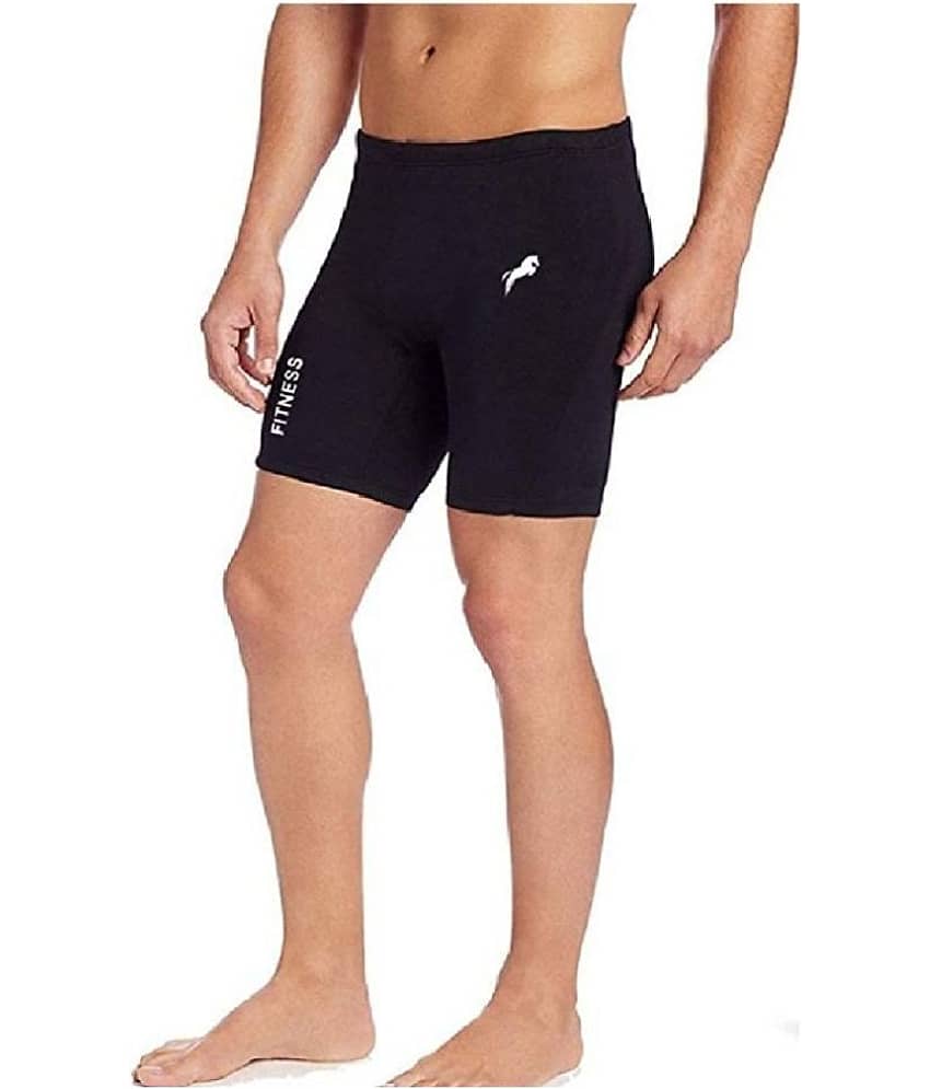 Just Rider Black Polyester Tights