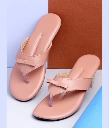 Aroom Peach Women's Flats