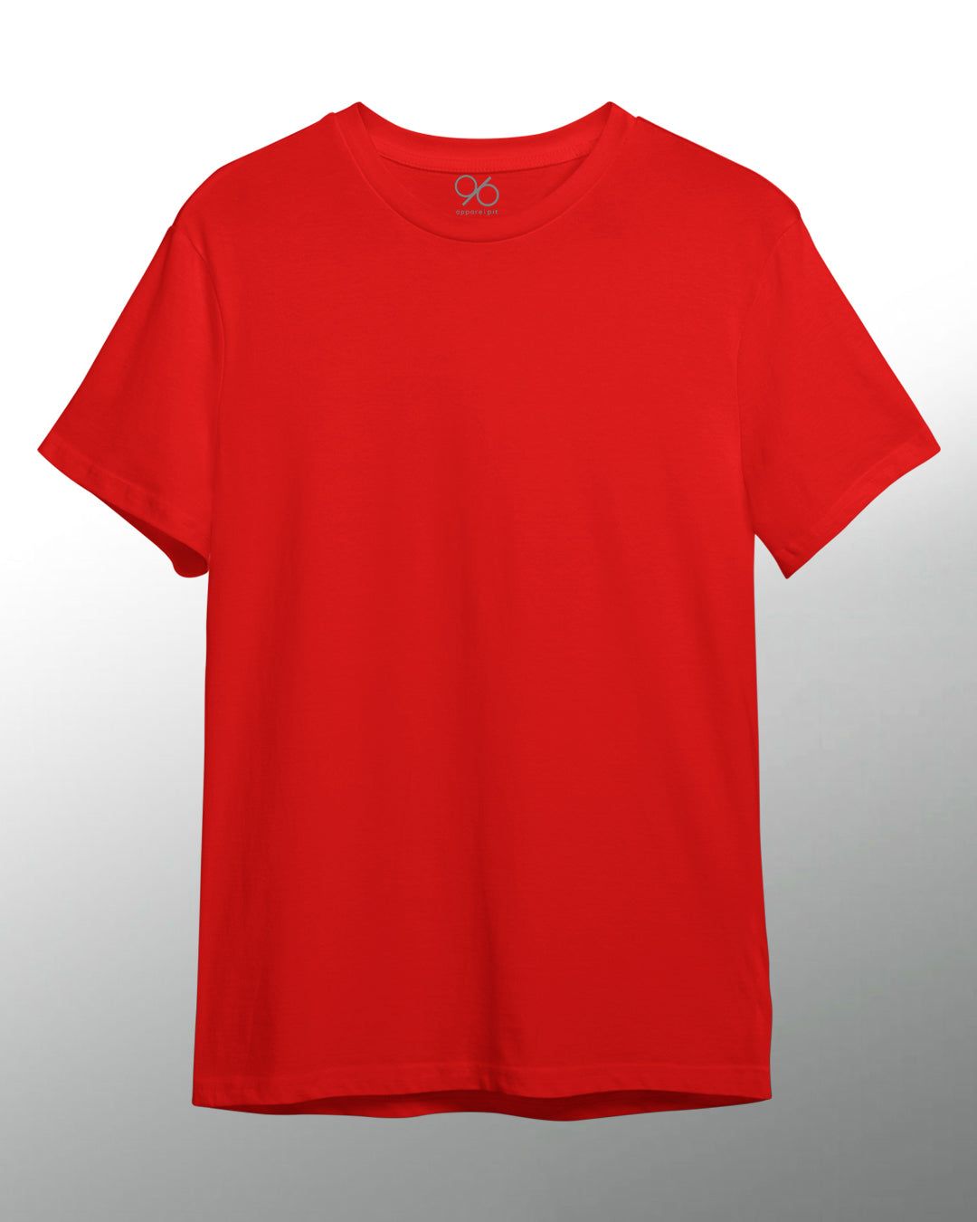 Plain T-Shirts-Small / Red