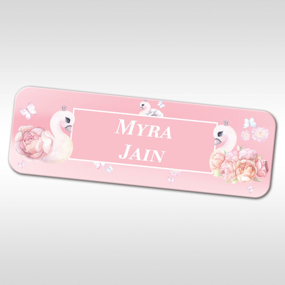 Swan Lake Garden Waterproof Sticker - Set of 40-Pink Watercolor