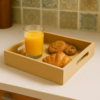 Dbeautify's DIY Square MDF Serving Tray