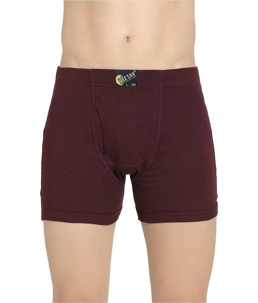 VEE SAA Pack of 1 Cotton Trunks For Men's ( Multicolor )