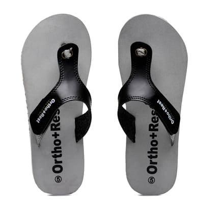 Ortho + Rest Extra Soft Doctor Flip Flop for Women - L700 (Color - Grey) by Pee Aar Industries Ortho + Rest Extra Soft Doctor Flip Flop for Women - L700 (Color - Grey) by Pee Aar Industries