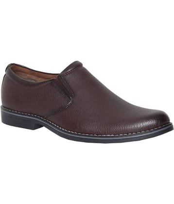 Leeport - Brown Men's Slip On Formal Shoes