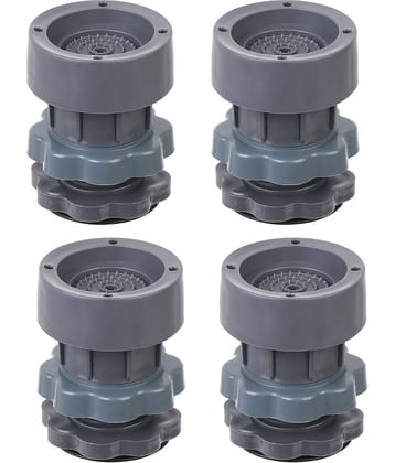 Bhavyta Multicolor Plastic Anti Vibration Pads for Washing Machine Support ( Set of 4 )