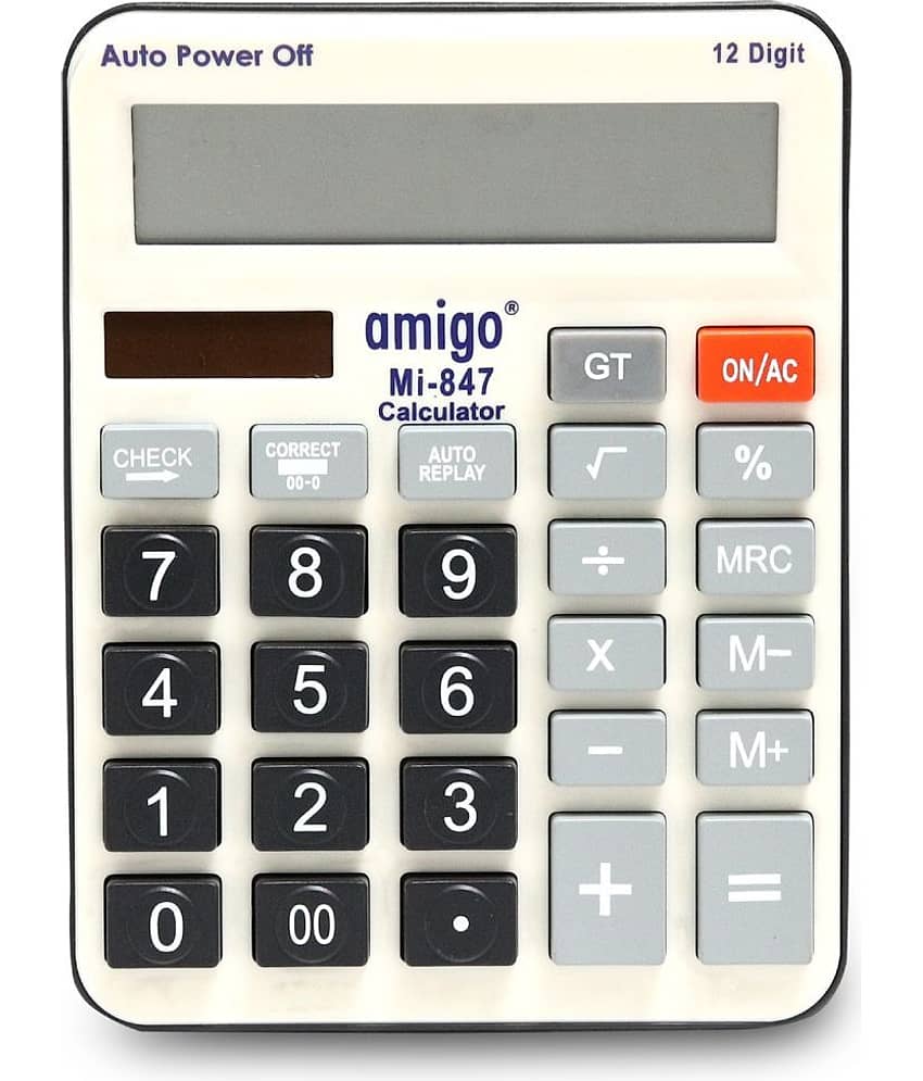 Amigo - 12 Digits Basic Calculator