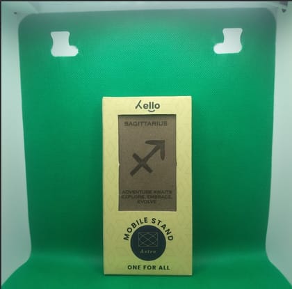 Hello Wooden Mobile Stand  Sagittarius