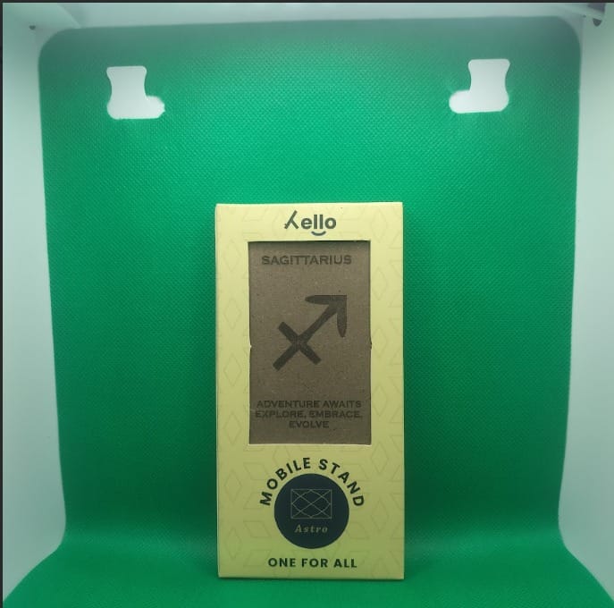 Hello Wooden Mobile Stand  Sagittarius