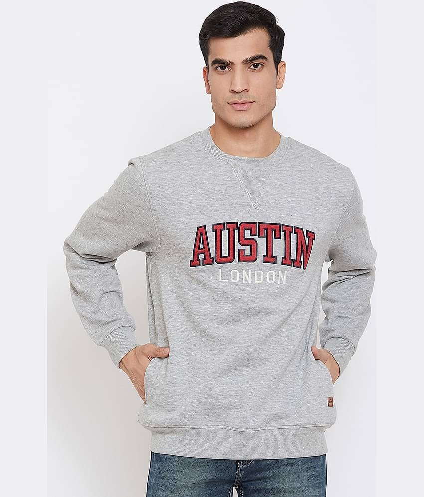 AUSTIN WOOD Grey Sweatshirt