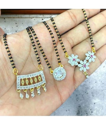 Charms Golden Mangalsutra ( Pack of 1 )