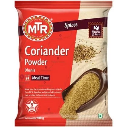 MTR Coriander Powder, 500 gm Pouch