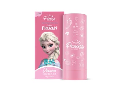 Disney Frozen Princess by RENEE Unicorn Makeup Kit Elsa 7.4 Gm, Pre-teen Girls, Includes 2 Matte, 4 Shimmer Eyeshadows, Lip Butter, Lip & Cheek Tint| Cruelty Free & Vegan