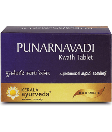Kerala Ayurveda Punarnavadi Kwath Tablet, 100 Nos