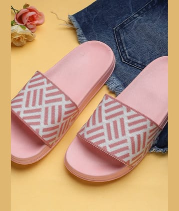 KAPANI Pink Women's Slide Flip flop