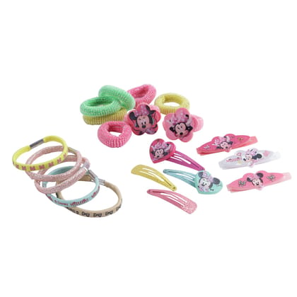 Li'l Diva Minnie Mouse Fashion Accessories Set of 20 pcs For Girls 3 Years and Above