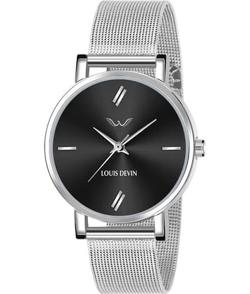 LOUIS DEVIN - Silver Metal Analog Womens Watch