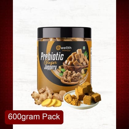 Ginger Jaggery Cubes| Pet Jar