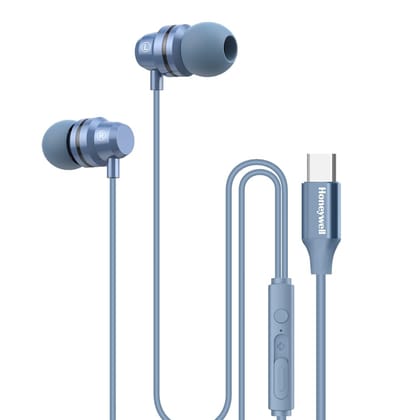 Honeywell Suono P60 Wired Earphones with Built in Mic, 10mm*2 Drivers, Passive Noise Cancellation, Deep Bass & Clear Sound, Ultra HD Mic Quality, Type C Compatible, Voice Assistant Enabled, 1.2 Mtr Honeywell Suono P60 Wired Earphones with Built in Mic, 1 Honeywell Suono P60 Wired Earphones with Built in Mic, 10mm*2 Drivers, Passive Noise Cancellation, Deep Bass & Clear Sound, Ultra HD Mic Quality, Type C Compatible, Voice Assistant Enabled, 1.2 Mtr Honeywell Suono P60 Wired Earphones with Built in Mic, 1