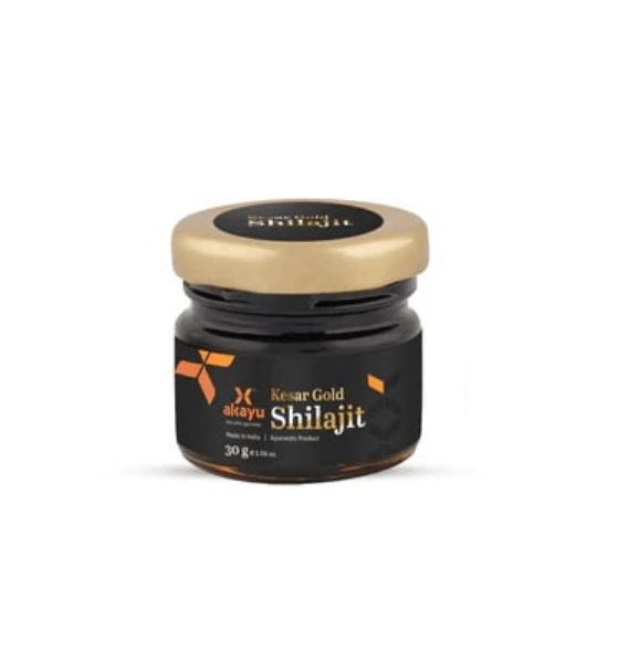 Akayu Kesar Gold Shilajit for Energy & Stamina