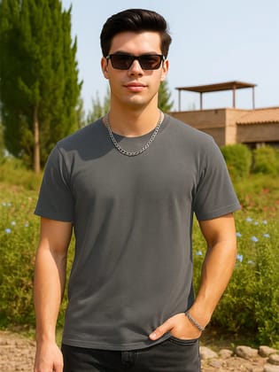Classic Crew in Smoky Grey-S