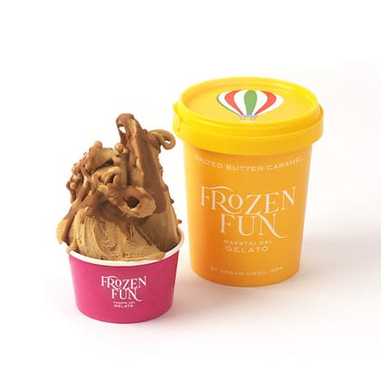 Salted Butter Caramel Gelato