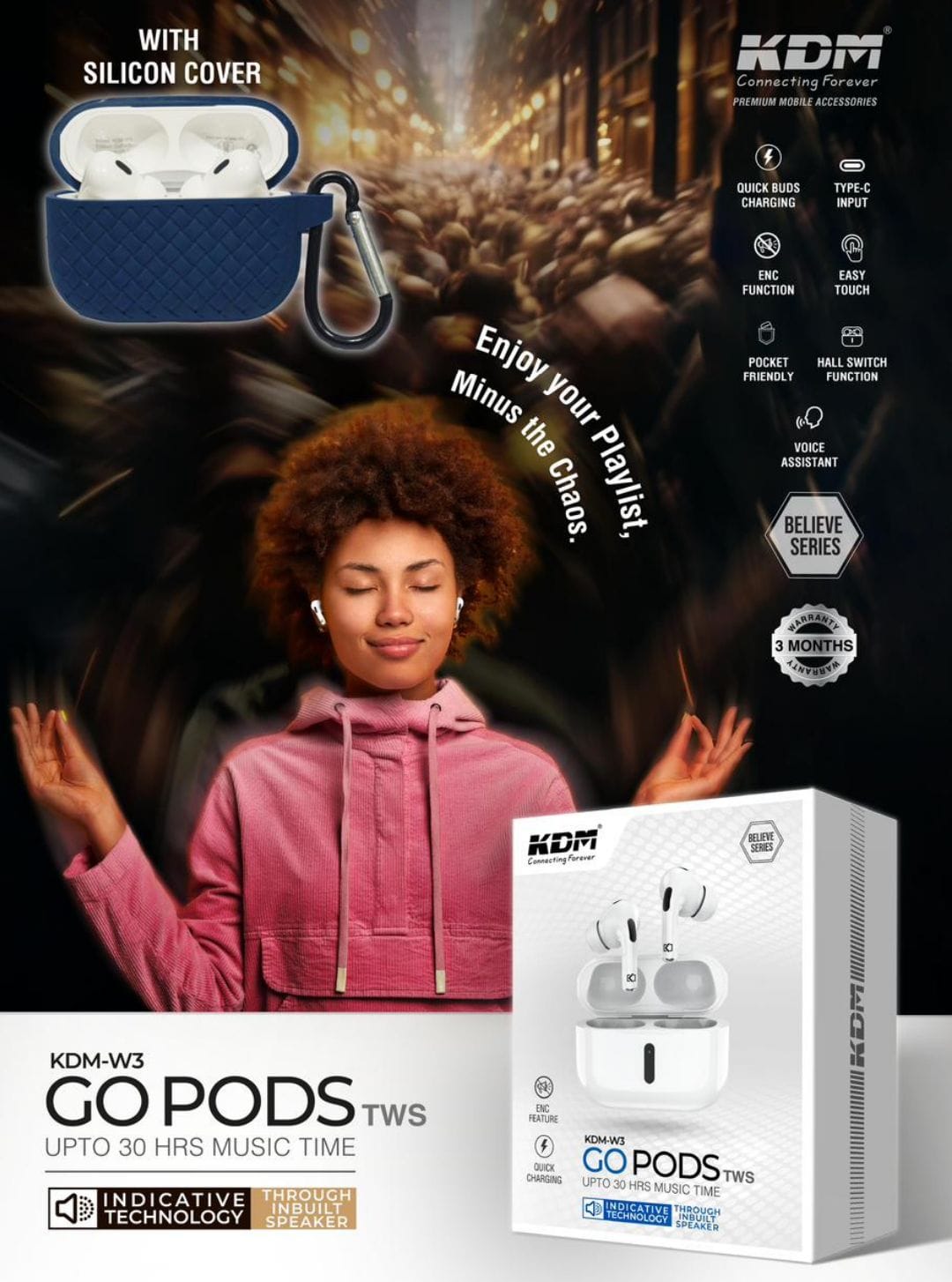 KDM W3 Go Pods
