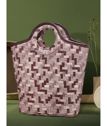 ENSAC Purple Canvas Lunch Bag Pack of 1