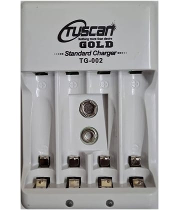 Tuscan AA/AAA/9V Camera Battery Charger