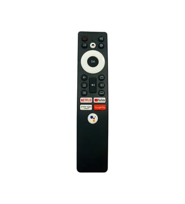 Smart TV Remote No. 1049 with Netflix Function- Compatible-Replacement for Amstrad Smart TV LCD-LED- Remote Control (Black)