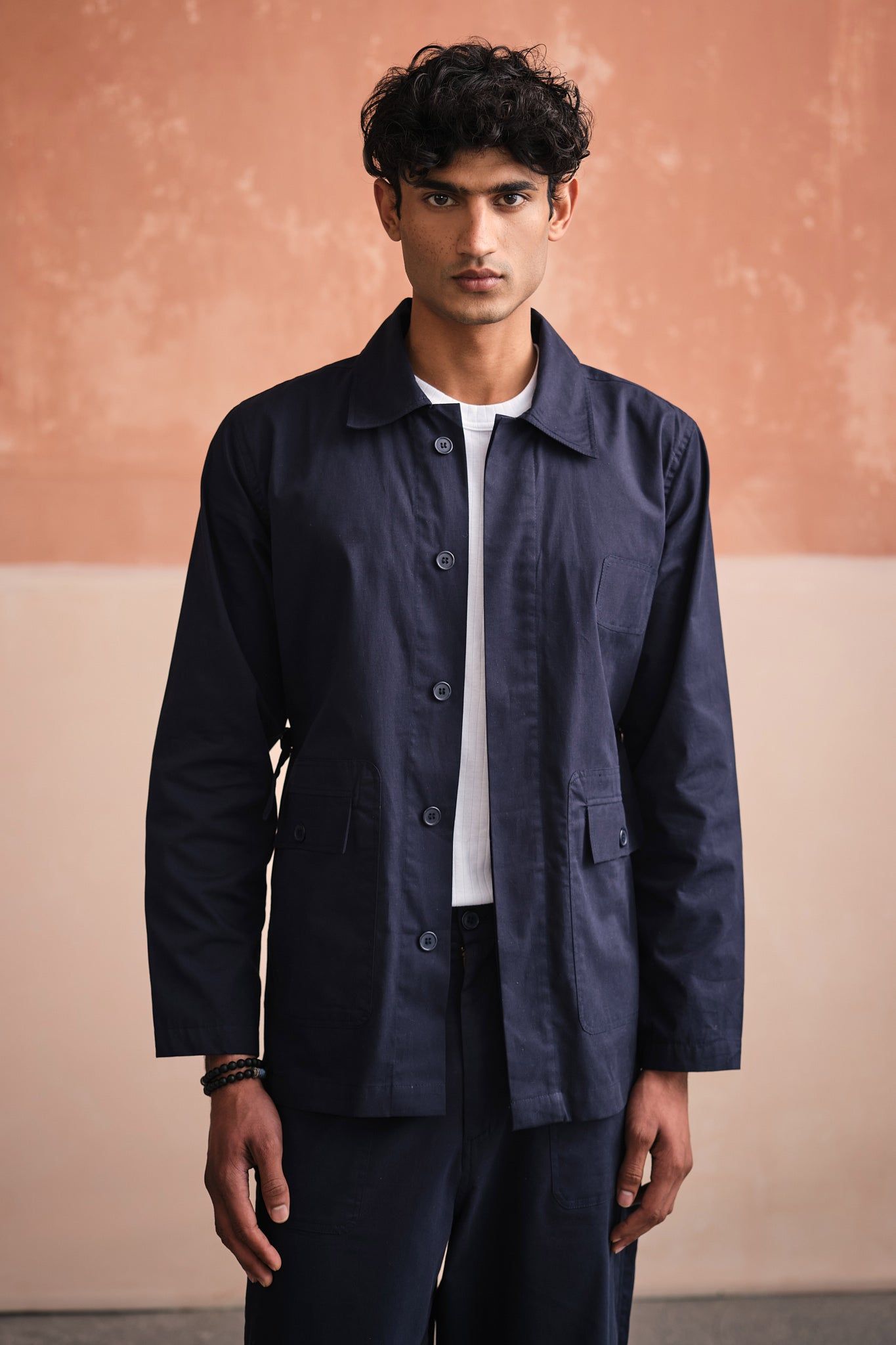 OXFORDSHIRE SHACKET-NAVY-XS