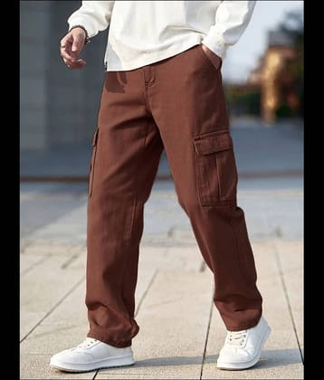 Gazal Fashions Solid Men's Jeans - Brown ( Pack of 1 )