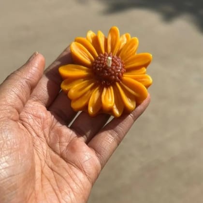 Sunflower Candle