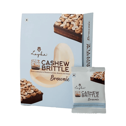 Loyka Cashew Brittle Brownie 