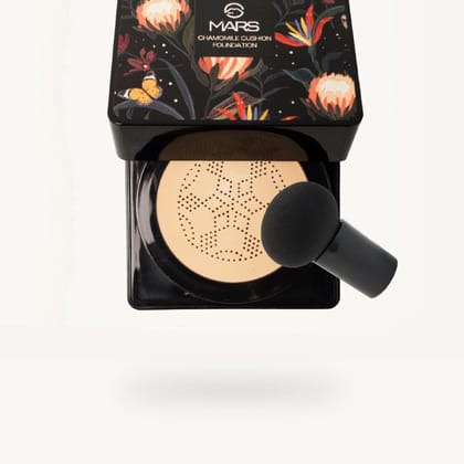 Chamomile Cushion Foundation | Foundation with Mushroom Applicator-1