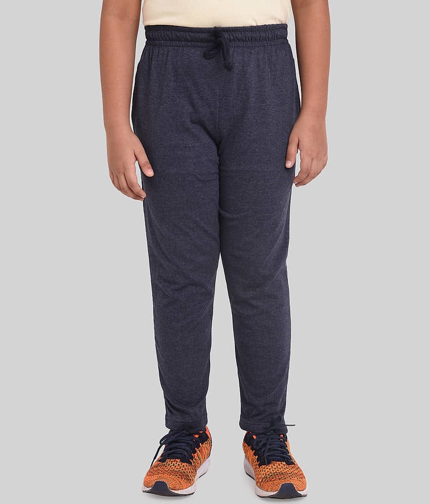 Neo Garments Pack of 1 Boys Cotton Trackpant ( Blue )