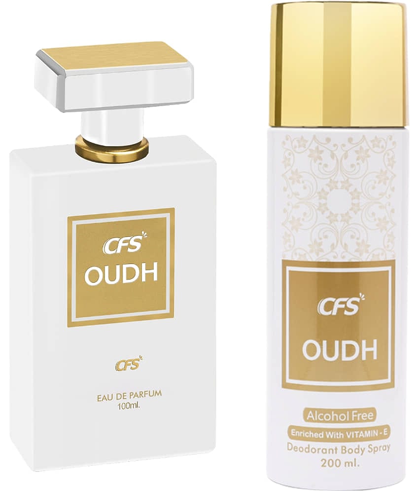 CFS Oudh White EDP Long Lasting Perfume & Oudh White Deodorant Body Spray