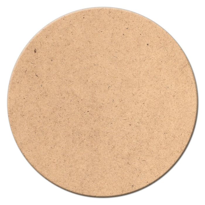 Art Wooden Plain Mdf Base Round (Choose Size)-8"
