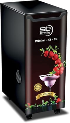 SILVERLINE PRIMIER-NX-02 Automatic Domestic Flour Mill Machine, Atta Chakki, Aata Maker, Ghar Ghanti, Flour Mill for Home