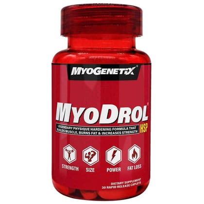 Myogenetix Myodrol, Legendary Muscle building Formula-Red Series