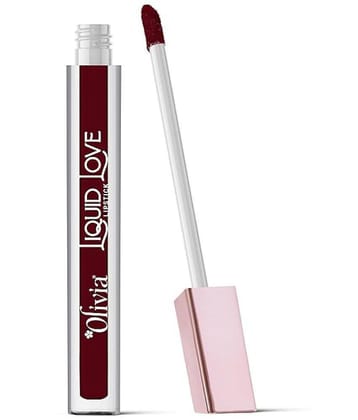 OLIVIA - Maroon Matte Lipstick 20.7
